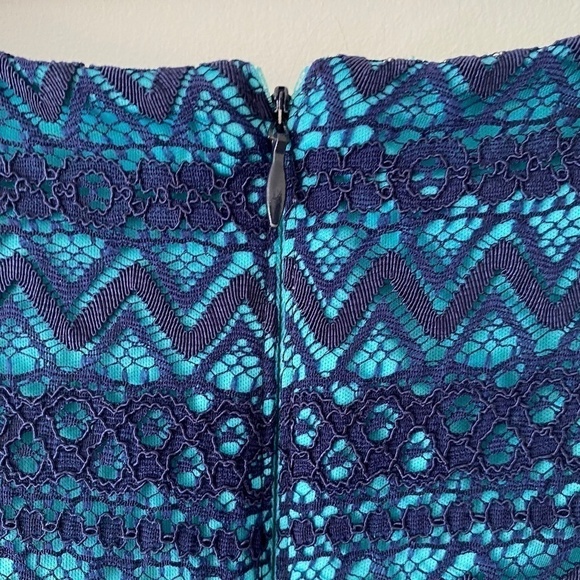 Maggy London for Melanie Lynn lined with lace overly dress size 6 - Picture 7 of 10